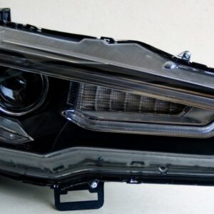 Mitsubishi Lancer X оптика передняя ксенон Audi Q5 стиль