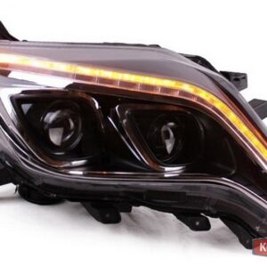 Toyota Prado 150 2014+ оптика передняя альтернативная с бегущим указателем поворотов TLZ