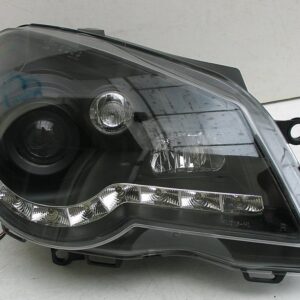 VW Polo Mk4 9N оптика передняя черная LED