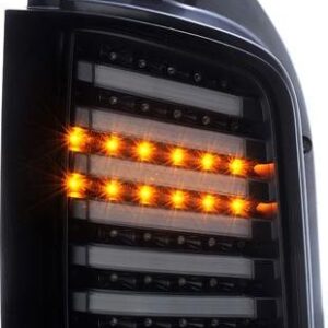 Volkswagen  T5 оптика задняя черная тонированная LED tube