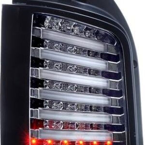 Volkswagen  T5 оптика задняя хром LED tube