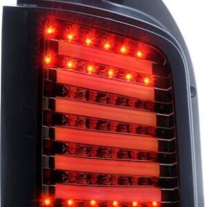 Volkswagen  T5 оптика задняя хром тонированная LED tube