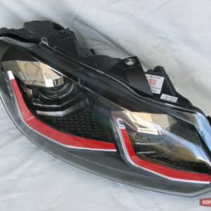 Volkswagen Golf 6 оптика передняя черная стиль Golf GTI 7.5
