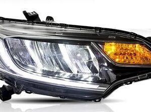 Honda Jazz /Fit 2013+ Full LED оптика передняя альтернативная  стиль YZ1