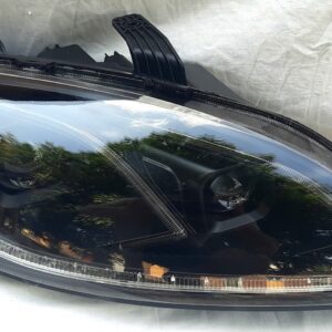 Chevrolet Lacetti 5 дверей хэтчбек оптика передняя черная Benz W212 / Led headlights Benz style W212