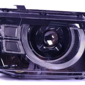 Range Rover Vogue L322 2010+ оптика передняя Full LED черная стиль Defender