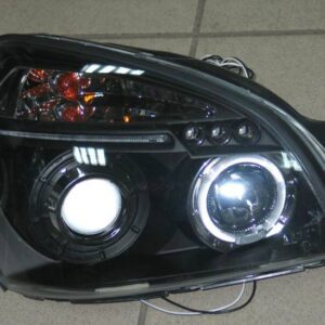 Hyundai  Tucson  оптика передняя черная галоген
