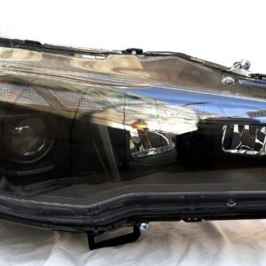 Mitsubishi Lancer X оптика передняя FULL LED Audi A5 стиль