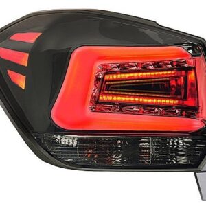 Subaru XV / Crosstrek оптика задняя светодиодная LED хром тонированный
