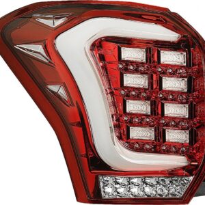 Subaru Forester SJ оптика задняя альтернативная ,фонари тюнинг диодные красные/ LED taillights red