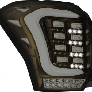 Subaru Forester SJ оптика задняя альтернативная ,фонари тюнинг диодные черные / LED taillights smoked black