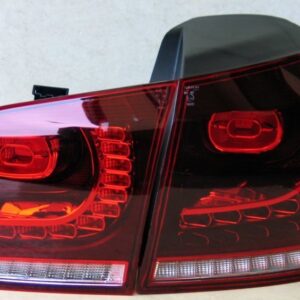 Volkswagen Golf 6 оптика задняя LED R20 красная с бегущим указателем поворотов