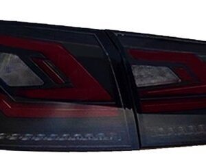 Mitsubishi Lancer X оптика задняя черная стиль CP