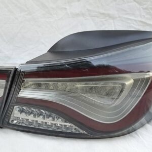 Hyundai Elantra MD оптика задняя красно-черная LED стиль WH