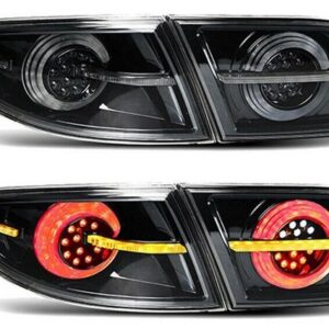 Mazda 6 GG 2003+ оптика задняя тюнинг фонари LED хром