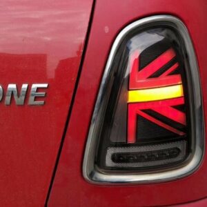 Mini Cooper R56 оптика задняя LED Union Jack стиль черно- красная
