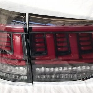 Toyota Land Cruiser 200 2016+ оптика задняя LED черно красная стиль CP