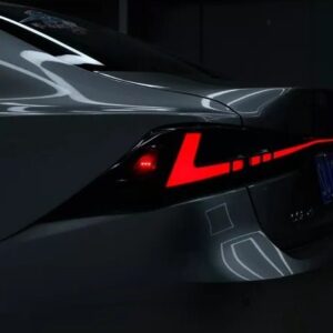 Lexus IS250 2013+ оптика задняя LED светодиодная черная ZW