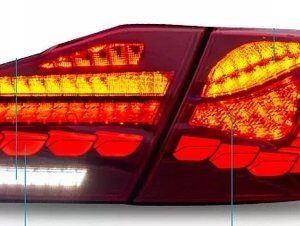 Toyota Сamry V50 оптика задняя LED красная стиль OLED CP