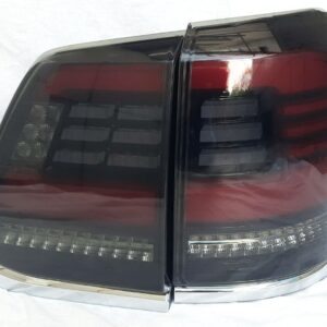 Toyota Land Cruiser LC 200 оптика светодиодная задняя черная LED стиль ZW
