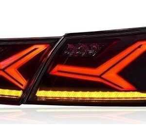 Toyota Camry XV70 2018+ оптика задняя LED тюнинг  тонированная стиль Lambo CP