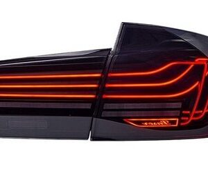 BMW 3 серии F30 2012+ оптика задняя черная LED стиль Laser M4 CP