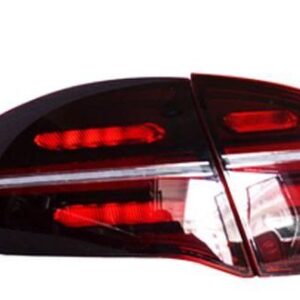Porsche Cayenne 958 2011+ оптика задняя FULL LED тюнинг 2018+ look красная