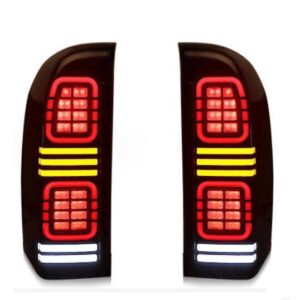 Nissan Patrol Y61 2005+ оптика задняя LED альтернативная  черная CP